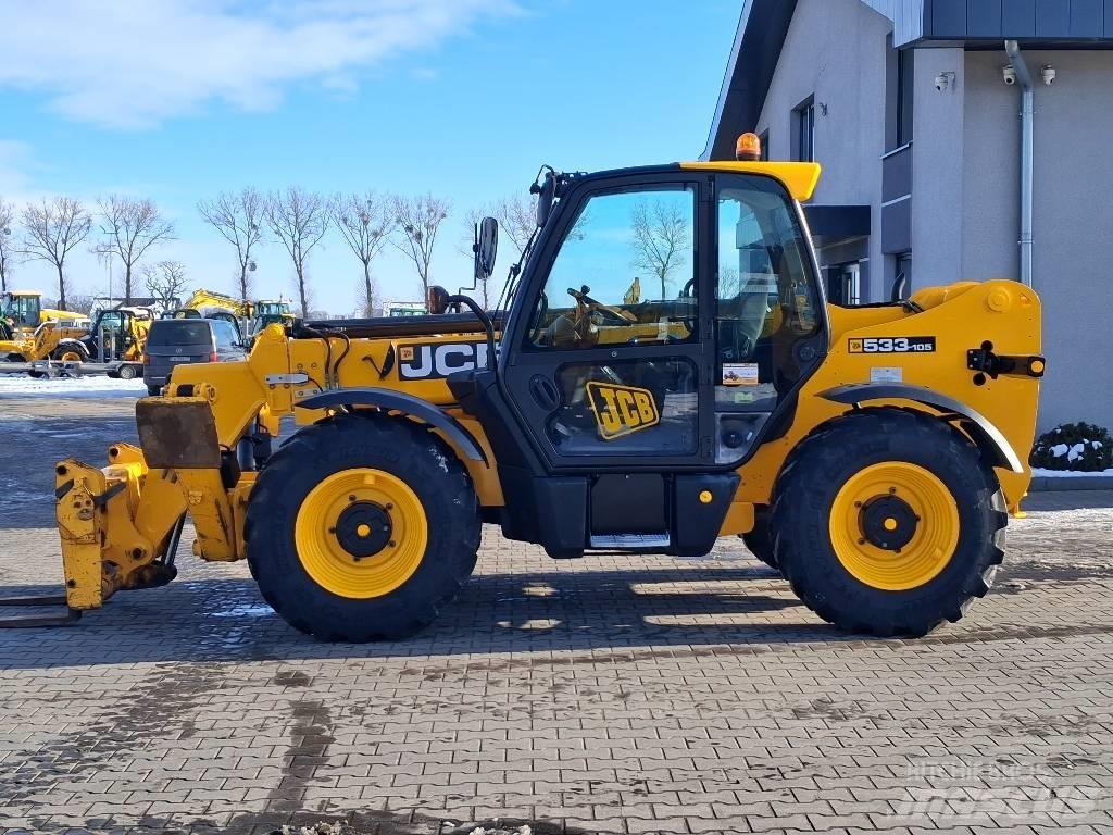 JCB 533-105 Teleskopické manipulátory