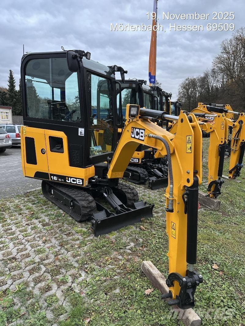 JCB 16C-1 Mini rýpadlá < 7t