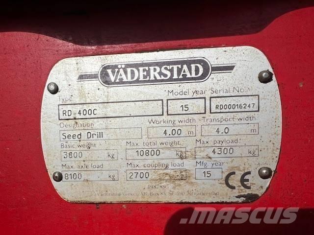 Väderstad Rapid400C Mechanické sejačky