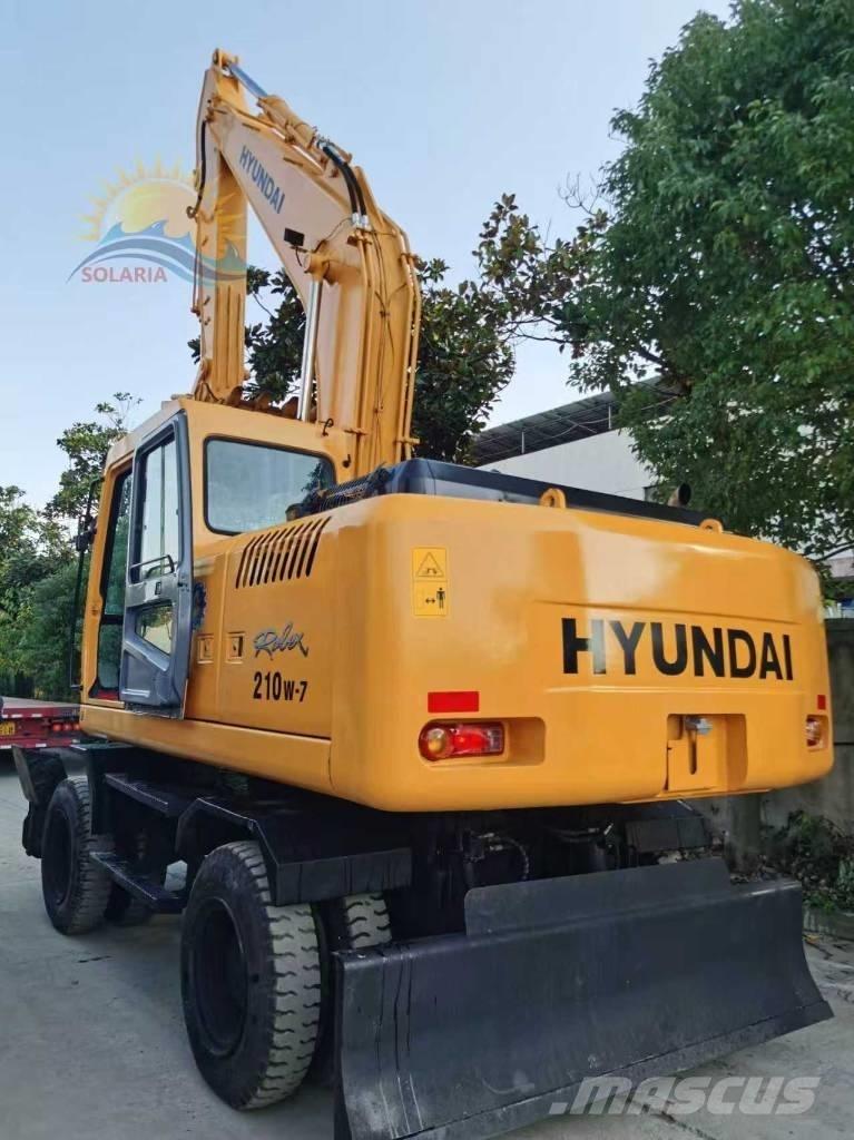Hyundai R210w-7 Kolesové rýpadlá