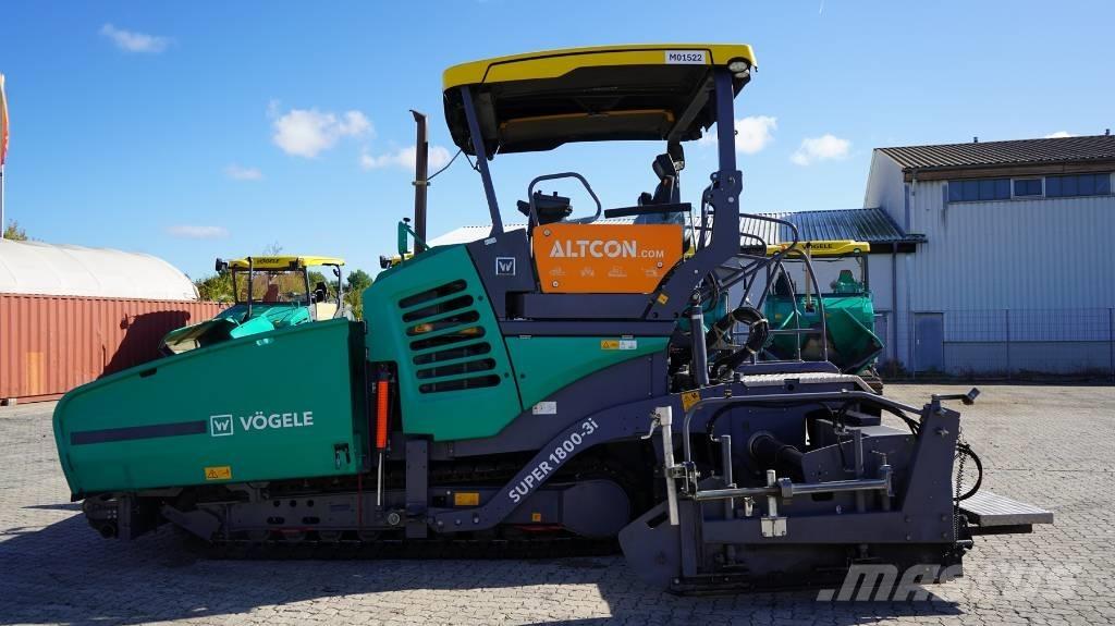 Vögele SUPER 1800-3I Finišéry