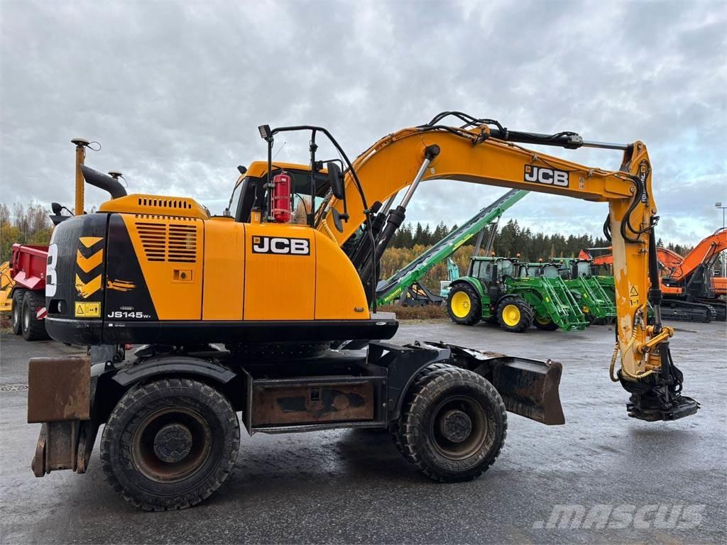 JCB JS145W T4i Kolesové rýpadlá