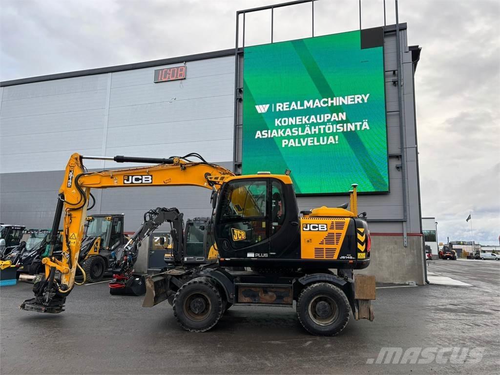 JCB JS145W T4i Kolesové rýpadlá