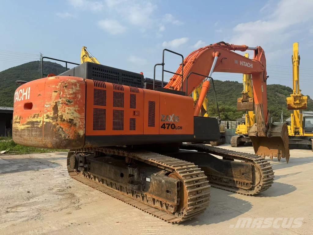 Hitachi ZX 470 Pásové rýpadlá