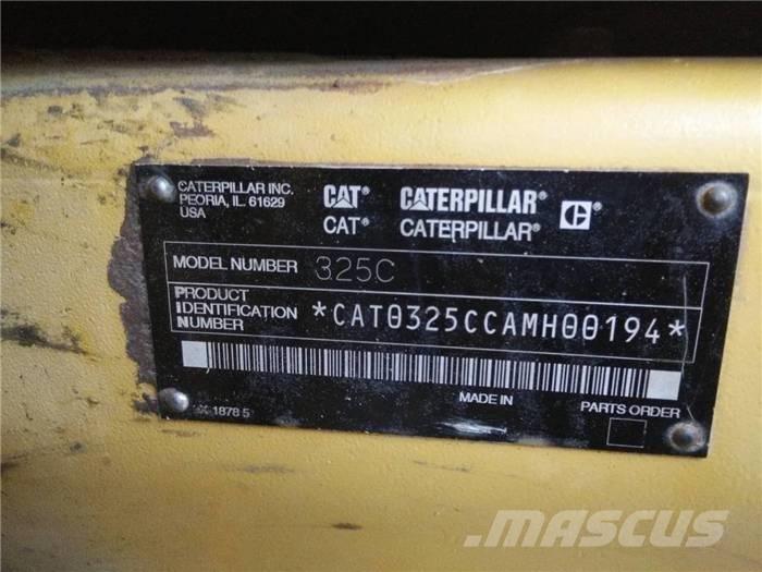 CAT 325 C Pásové rýpadlá