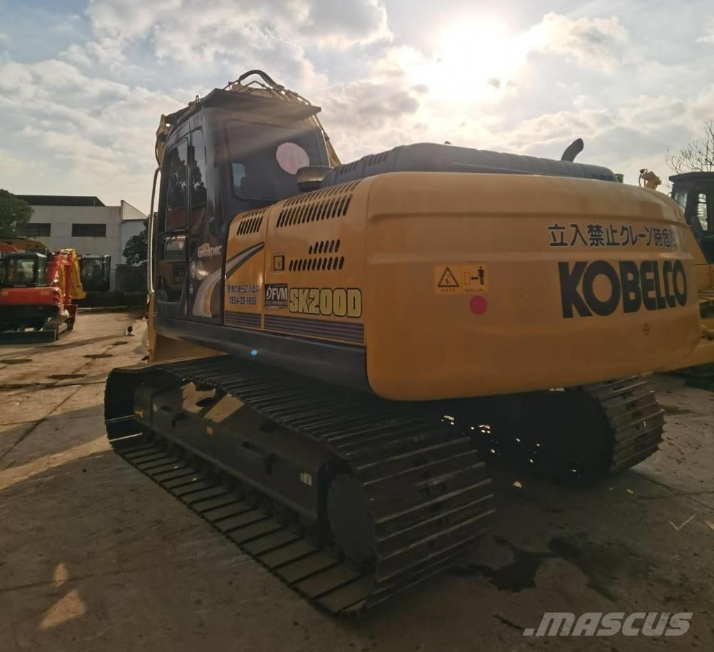 Kobelco SK 200 Pásové rýpadlá