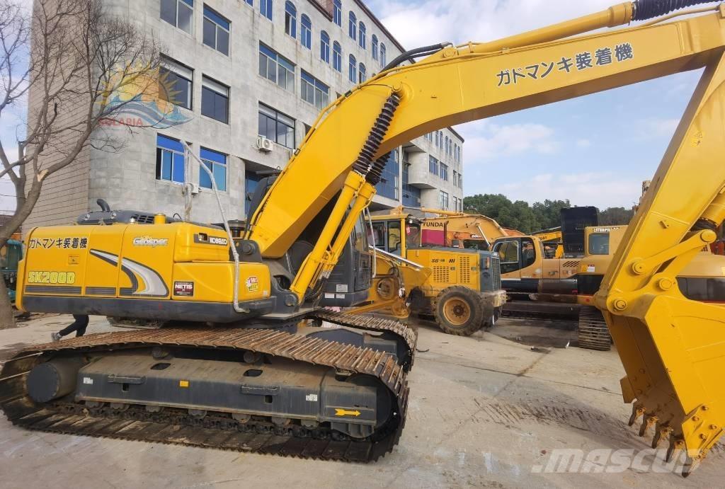 Kobelco SK 200 Pásové rýpadlá