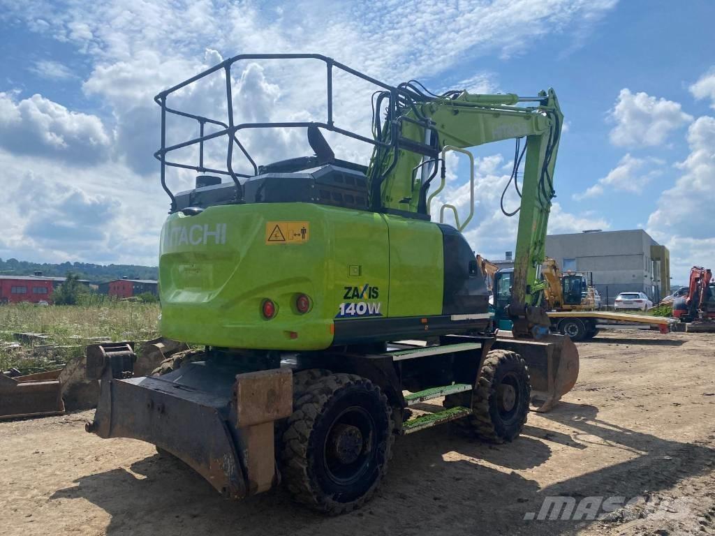 Hitachi ZX 145 W-6 Kolesové rýpadlá