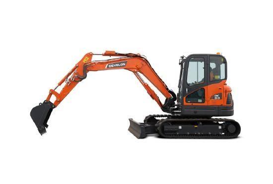 Develon DX 63-3 Mini rýpadlá < 7t