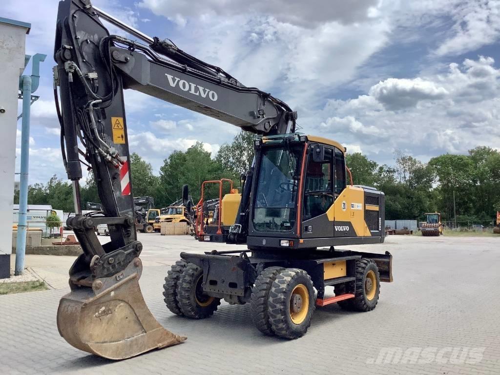 Volvo EW 220 E Kolesové rýpadlá