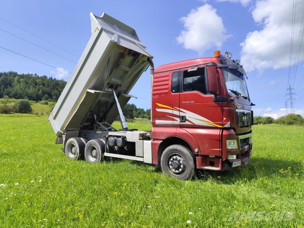 MAN TGX 26.540 Sklápače