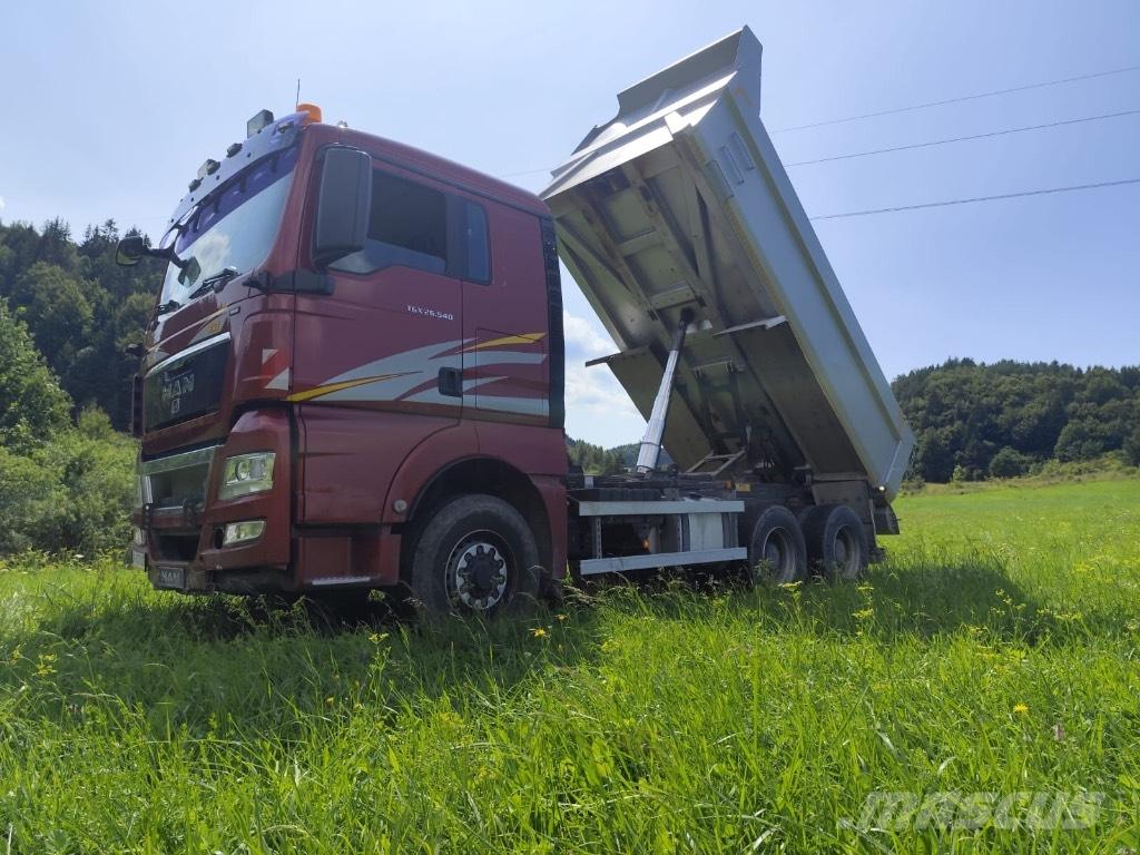 MAN TGX 26.540 Sklápače