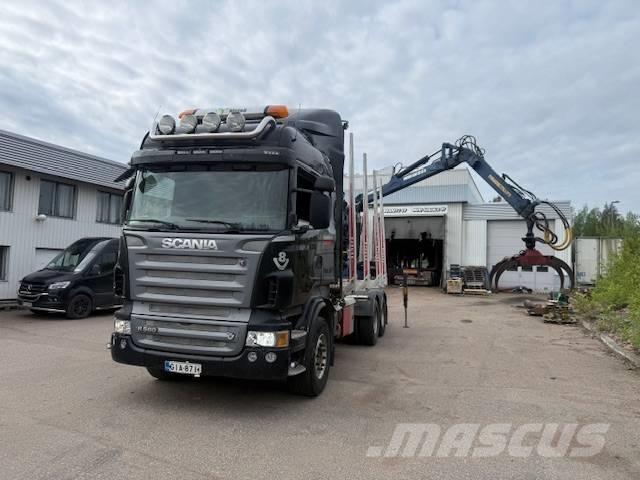 Scania R 560 Nákladné vozidlá na prepravu dreva