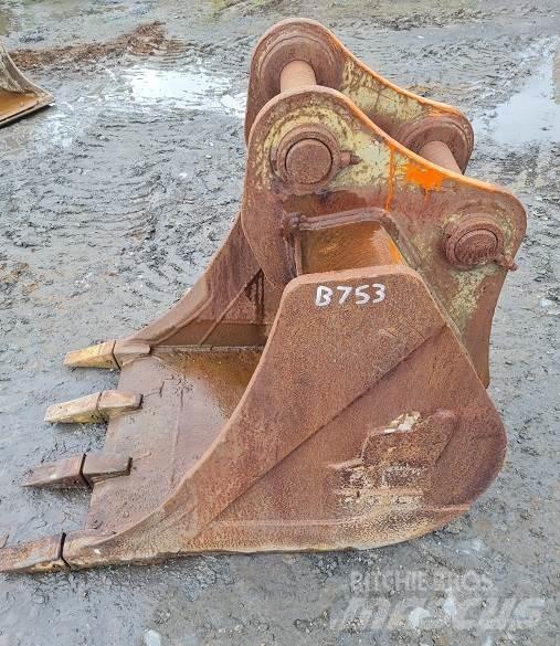  3' BUCKET, 80mm PINS Lopaty