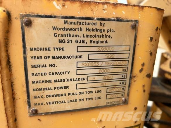 Barford SX6000 Stavebné sklápače