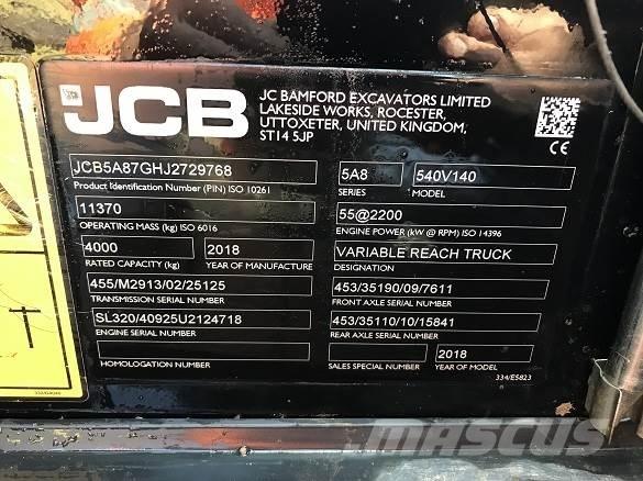 JCB 540 V140 Stavebníctvo - ostatné