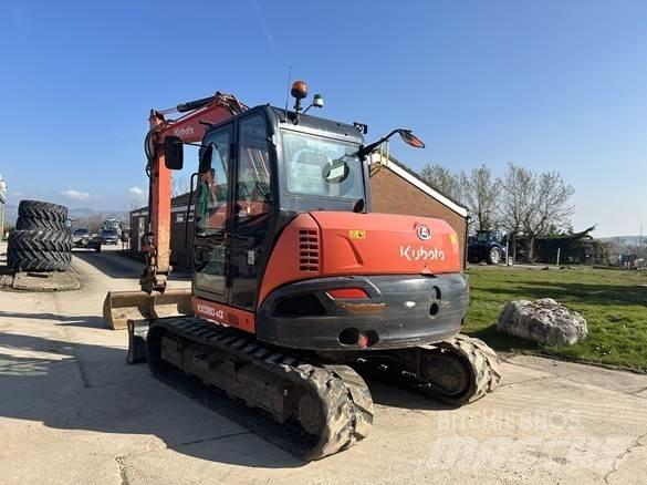 Kubota KX080 - 4 Stavebníctvo - ostatné