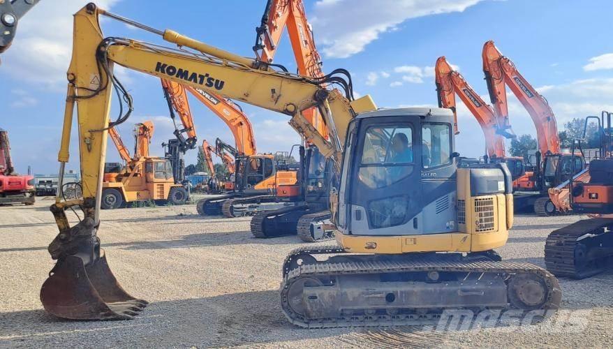 Komatsu PC138US-2E1 Pásové rýpadlá