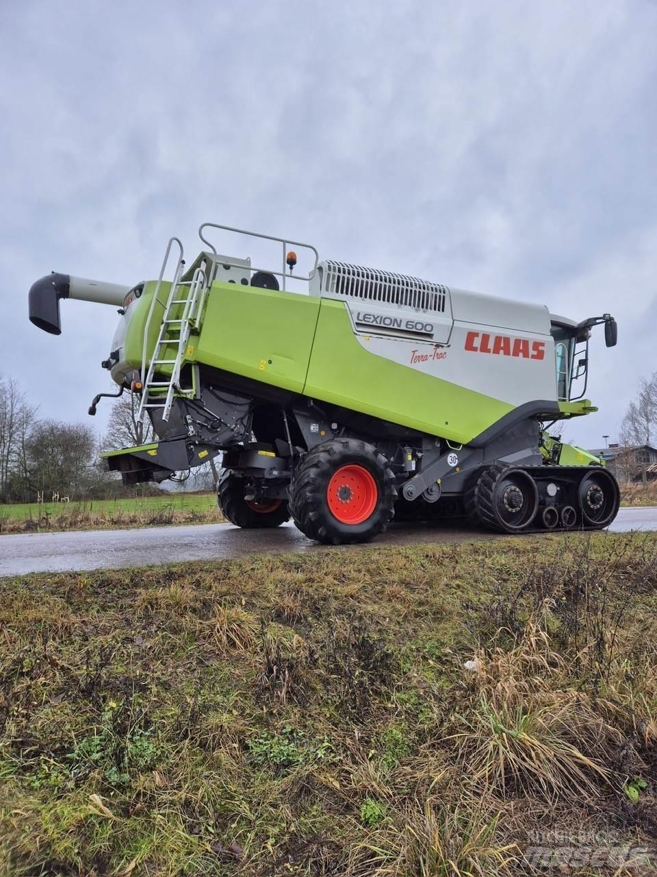 CLAAS LEXION 600 TT Kombinované zberacie stroje