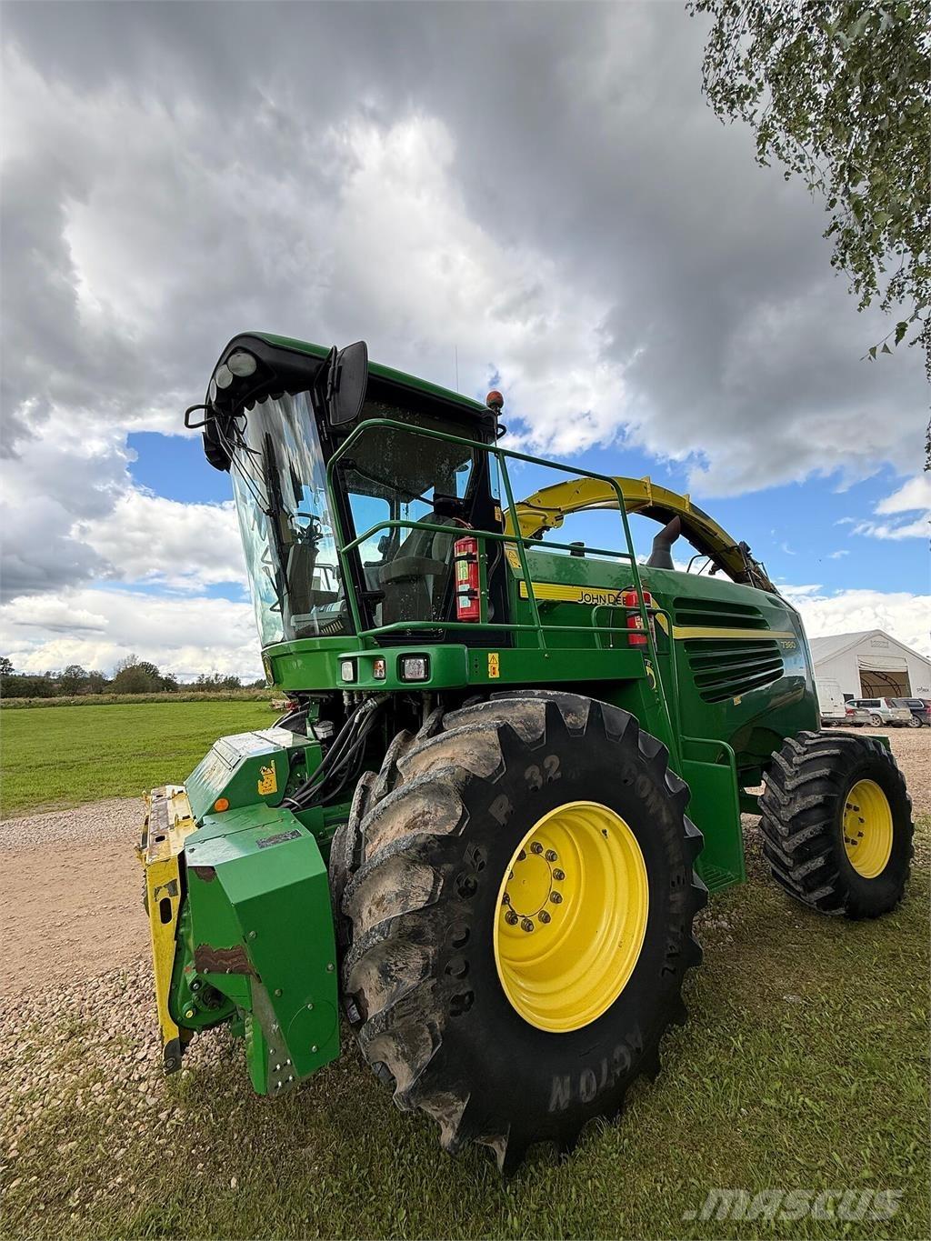 John Deere 7380 Žacie rezačky