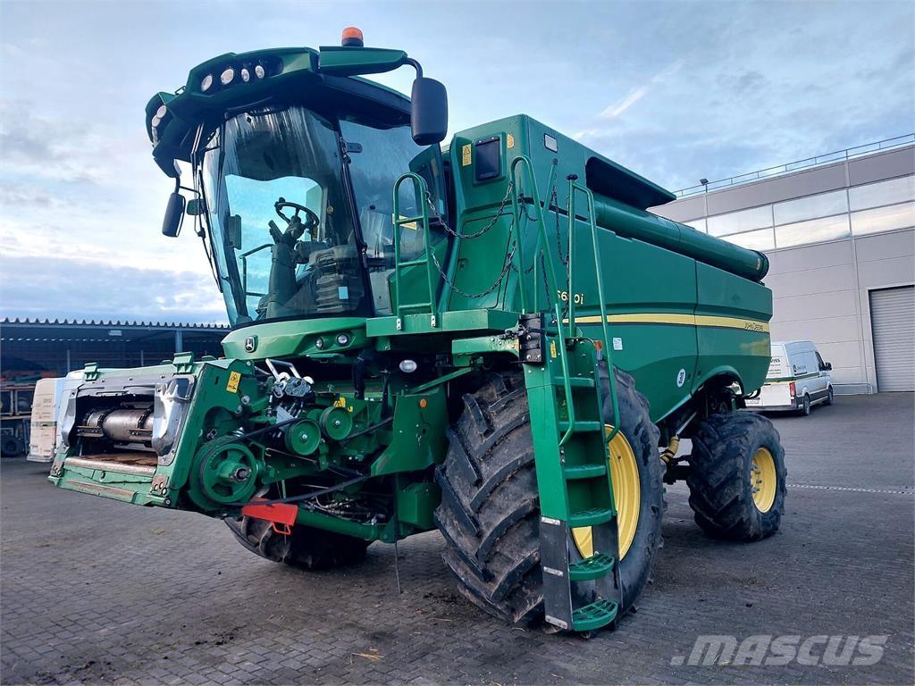 John Deere S680i Kombinované zberacie stroje