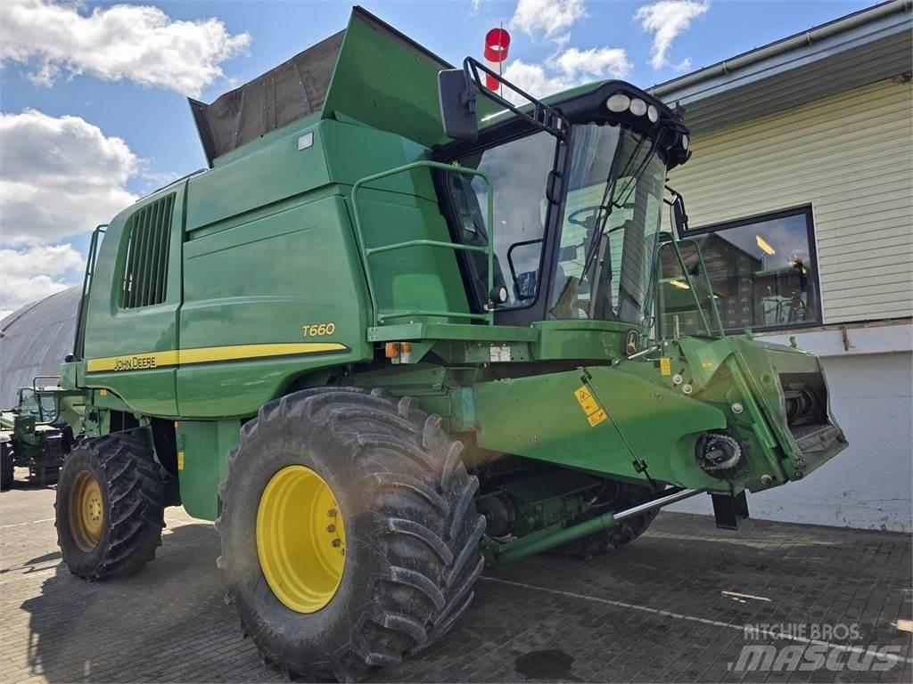 John Deere T660 Kombinované zberacie stroje