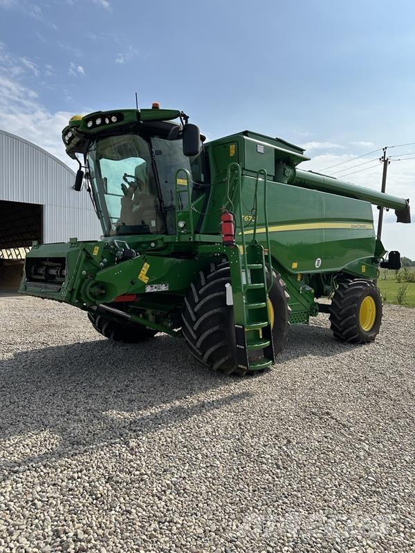 John Deere T670 Kombinované zberacie stroje