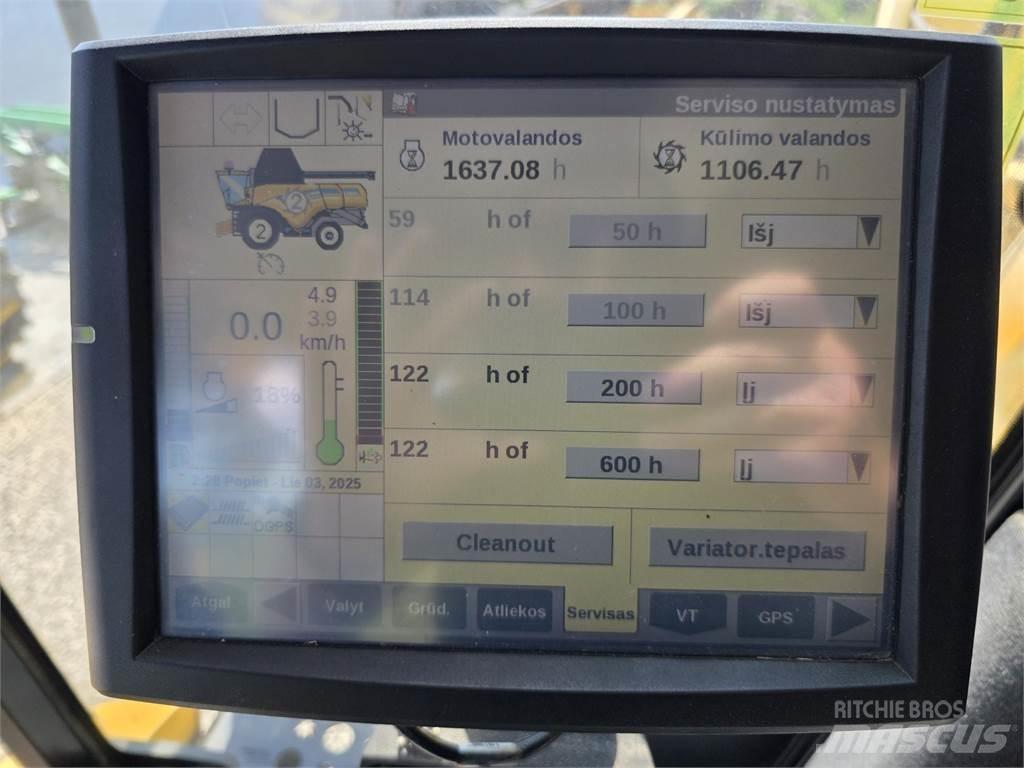 New Holland CX8.80 Kombinované zberacie stroje
