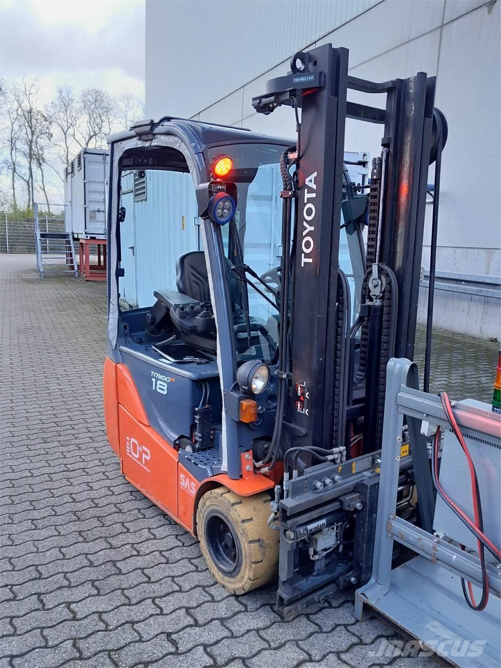 Toyota 8FBEKT18 Akumulátorové vozíky