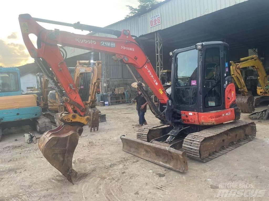 Kubota KX163 Pásové rýpadlá