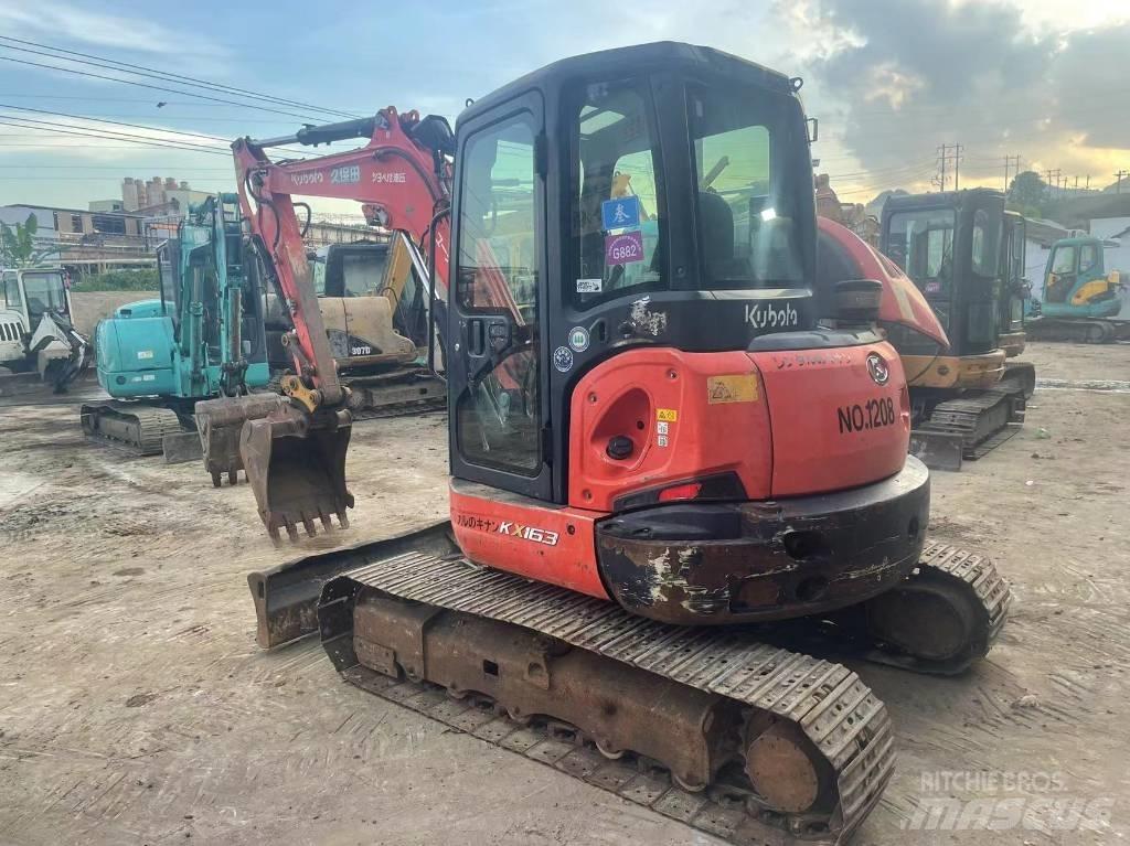 Kubota KX163 Pásové rýpadlá