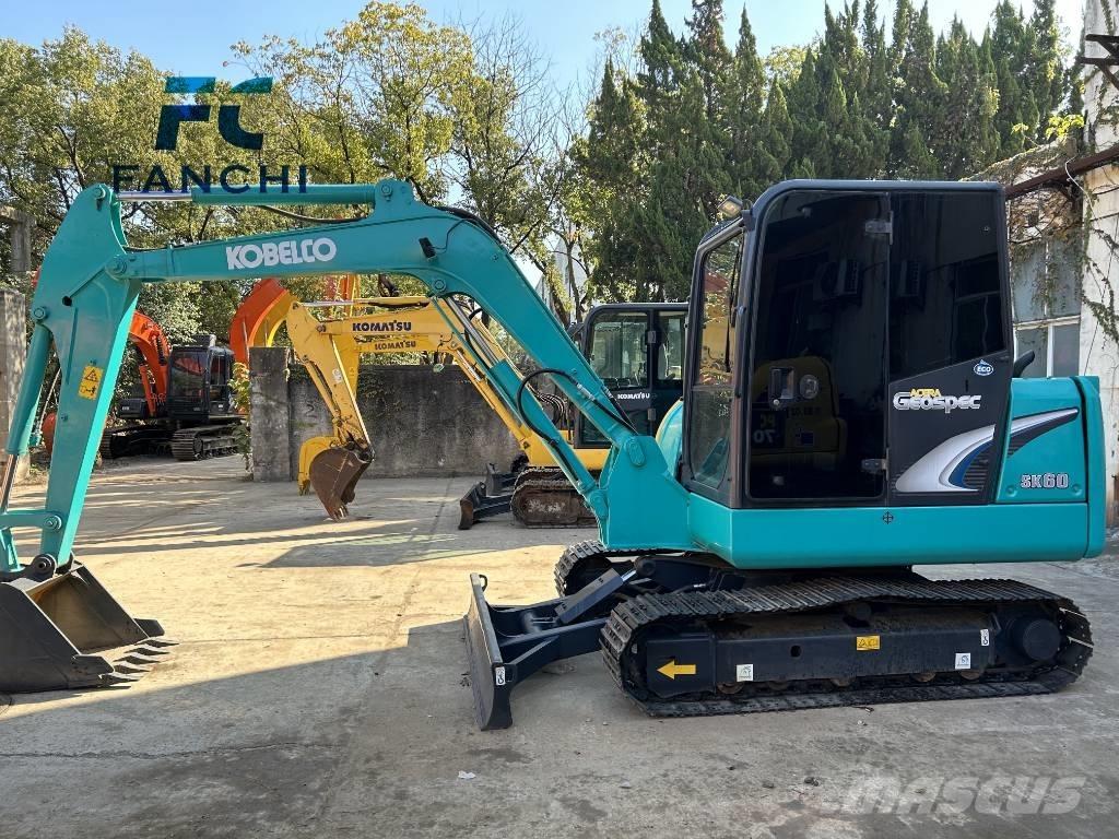 Kobelco SK 60 Pásové rýpadlá