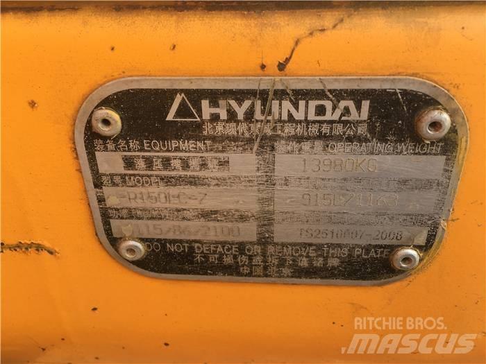 Hyundai R150LC-7 Pásové rýpadlá
