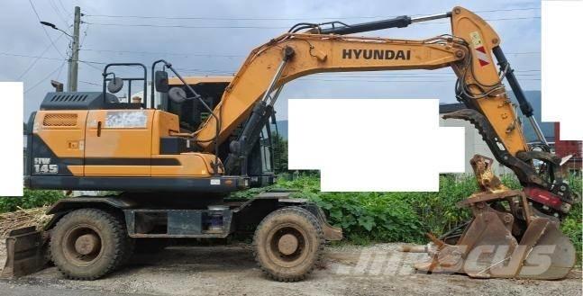 Hyundai HW 145 Kolesové rýpadlá