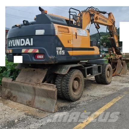 Hyundai HW 145 Kolesové rýpadlá