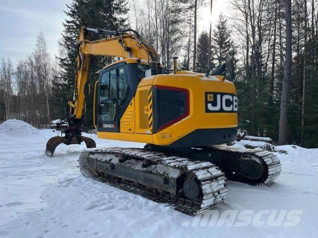 JCB 245 XR Pásové rýpadlá