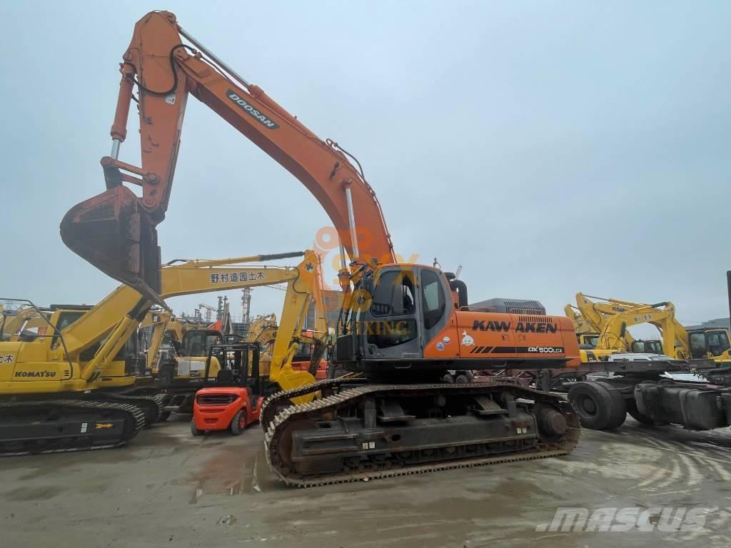 Doosan DX500 LCA Pásové rýpadlá