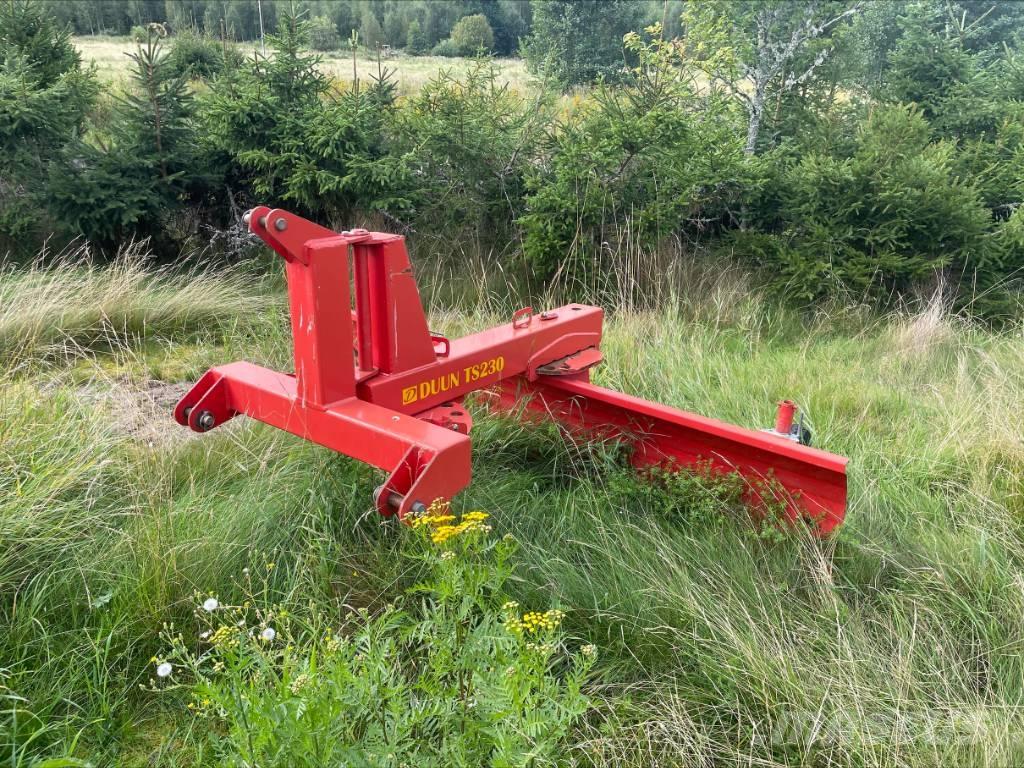 Duun TS 230 Snežné pluhy, predné snežné radlice