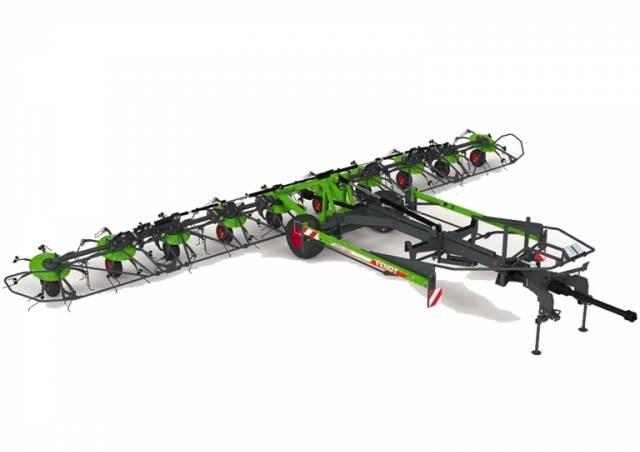 Fendt Lotus 1020T Obracače a zhrabovače sena