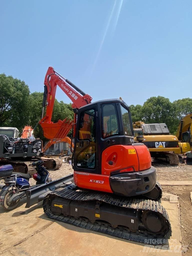 Kubota KX 163 Midi rýpadlá 7 t - 12 t