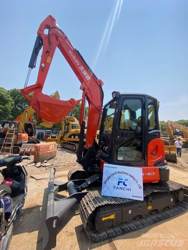 Kubota KX 163 Midi rýpadlá 7 t - 12 t