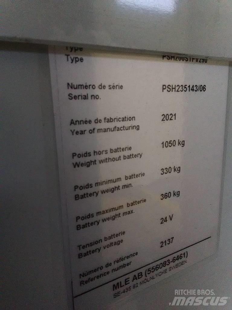 UniCarriers PSH200 Ručne vedené vysokozdvižné vozíky