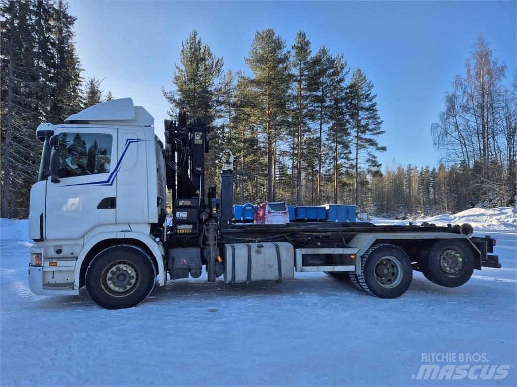Scania R420 Autožeriavy, hydraulické ruky
