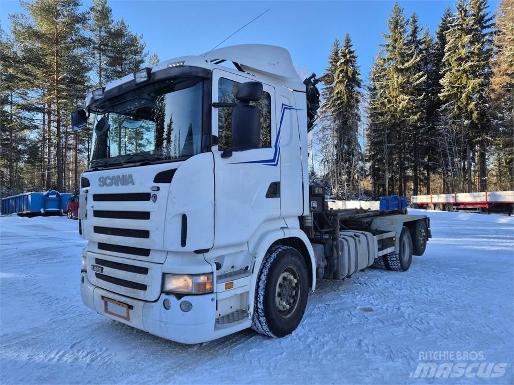 Scania R420 Autožeriavy, hydraulické ruky
