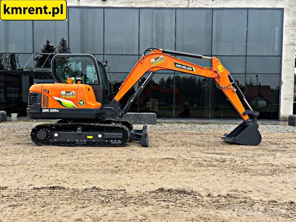 Develon DX 60 E-10 N Mini rýpadlá < 7t