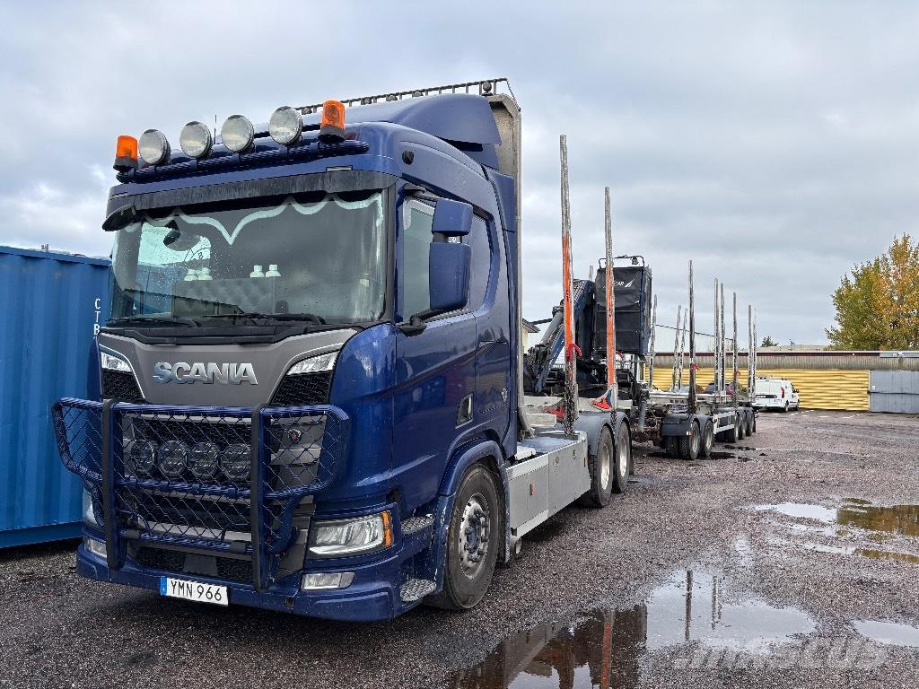 Scania R650B6X4NB Nákladné vozidlá na prepravu dreva