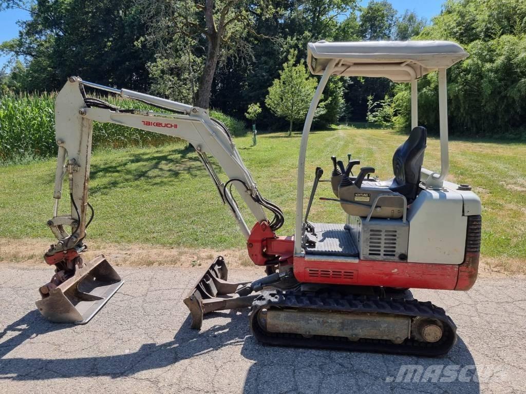 Takeuchi TB 016 Mini rýpadlá < 7t