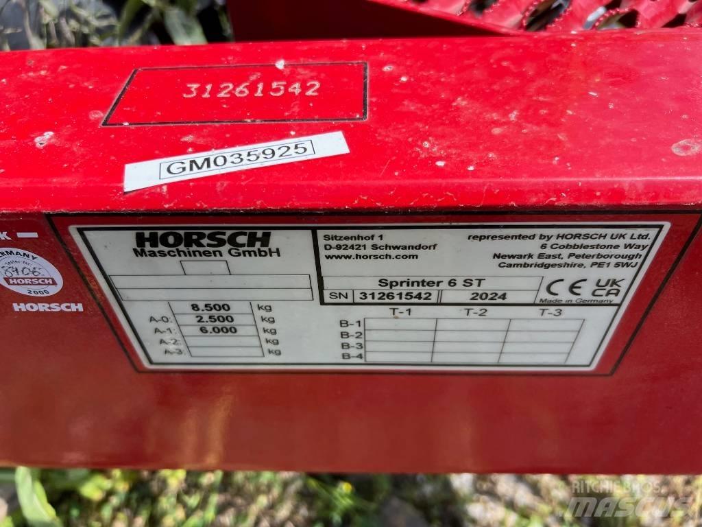 Horsch Sprinter 6ST Mechanické sejačky