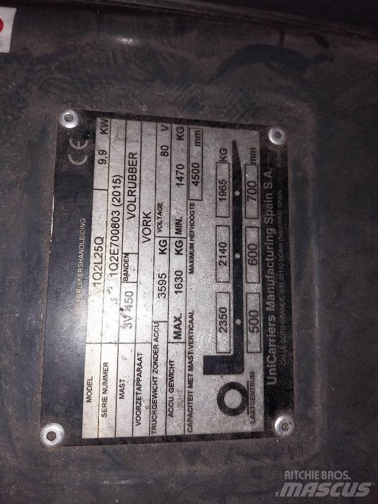 UniCarriers QX25 Akumulátorové vozíky