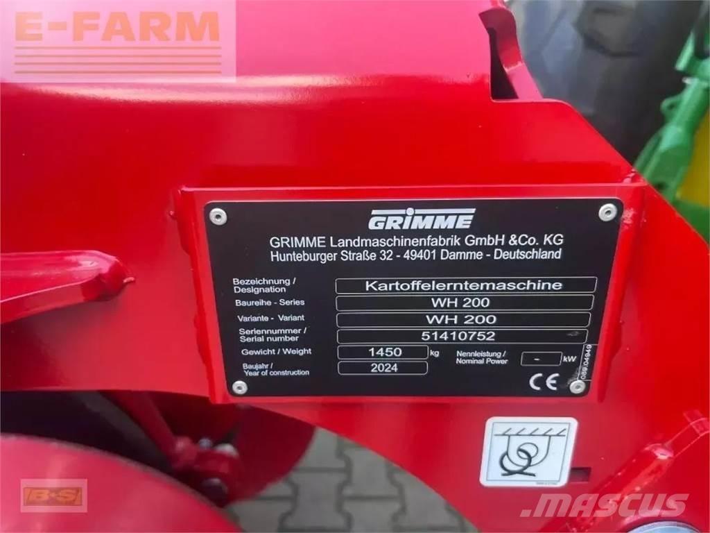 Grimme wh 200 Zariadenie na pestovanie zemiakov - Iné